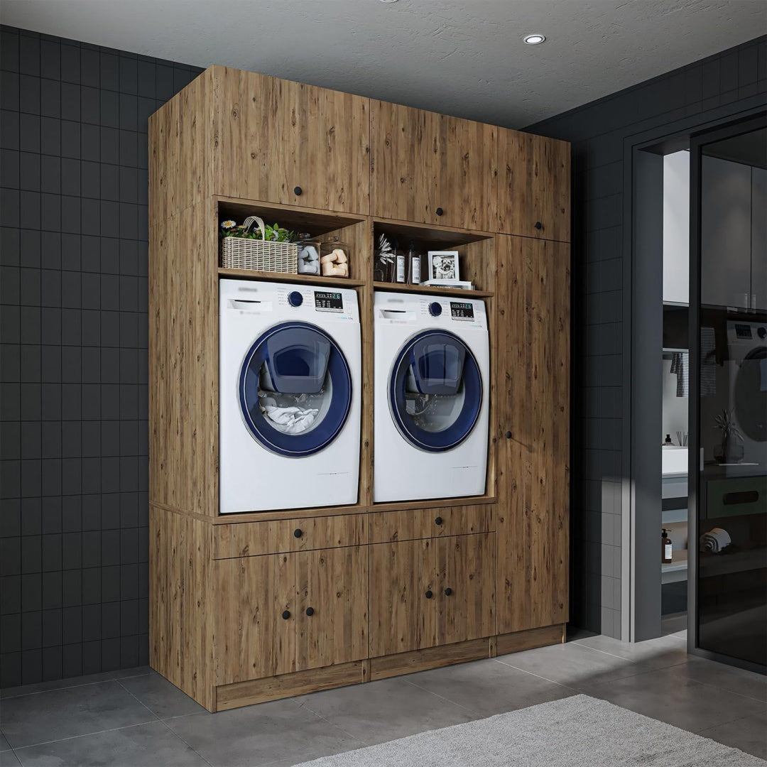 Spacieuse armoire avec 2 tiroirs