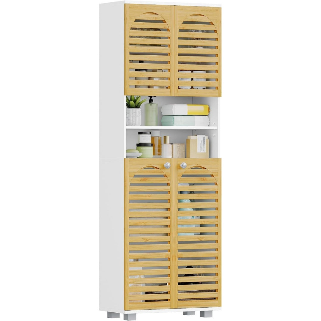 epure colonne de rangement beige en acier design moderne