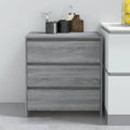 Buffet gris pour la chambre