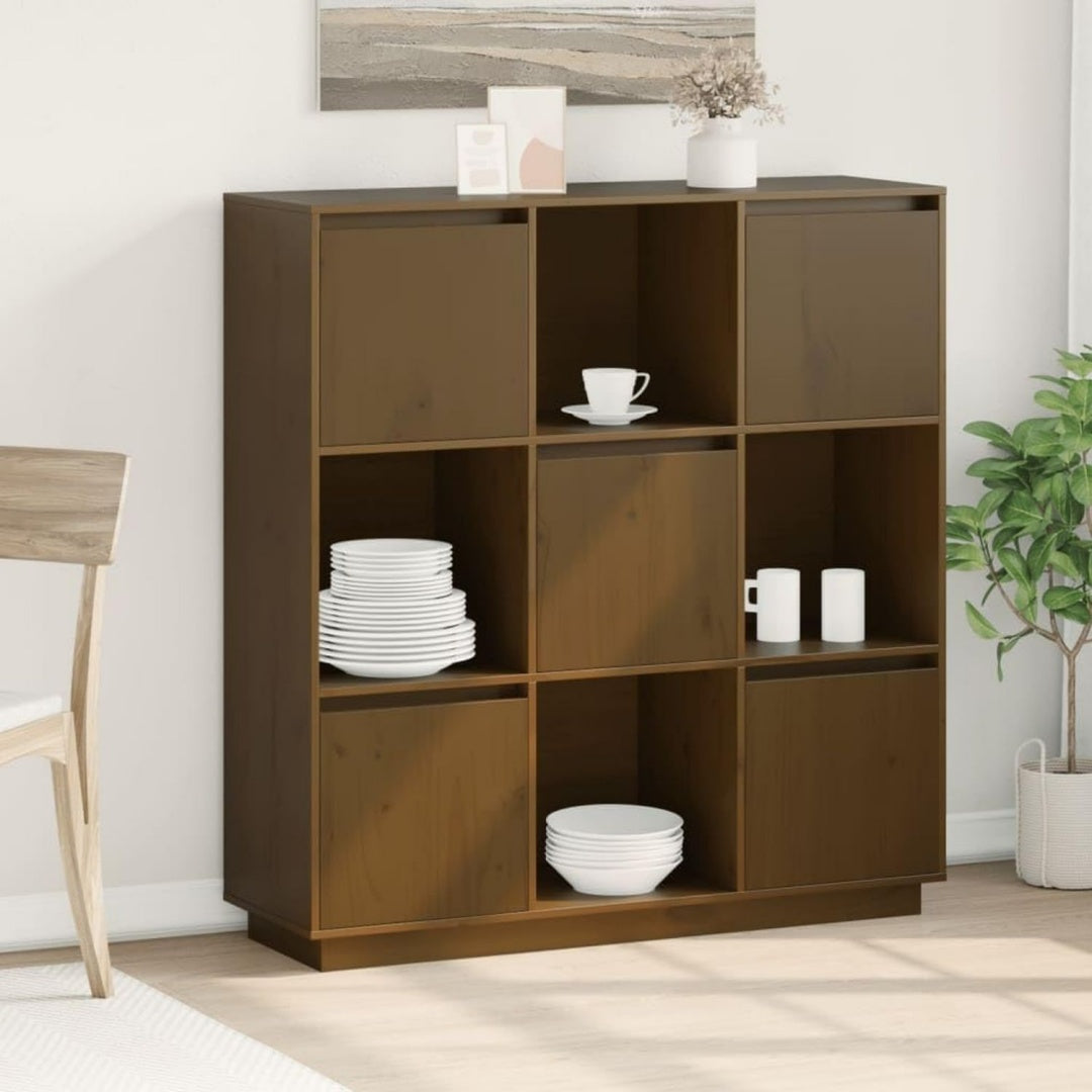 Ambiance Rustique, credence marron en bois