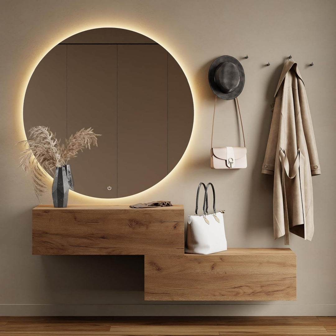 Rangement marron 37.8 x 100 x 32.5 cm