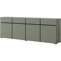 Buffet moderne avec 4 tiroirs et 4 portes