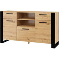 Commode marron avec 2 tiroirs