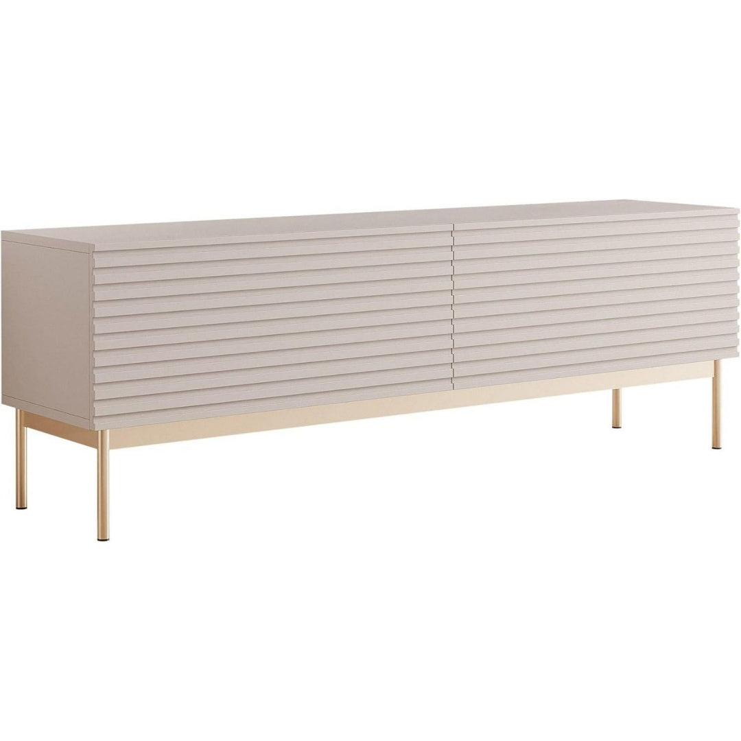 Meuble TV moderne en MDF et metal