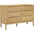 Commode pour bureau marron rustique