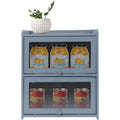 Commode robuste en bois bleu