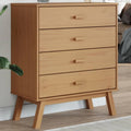 Chiffonnier pour coin nuit marron scandinave