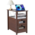 Table de chevet rangement rose 2 tiroirs moderne